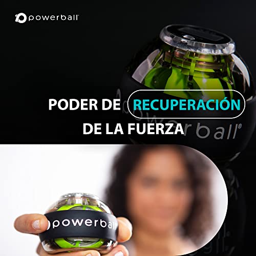 Powerball NSD 280Hz Autostart Ejercitador de Brazo, y Fortalecedor de Antebrazos, Mano y Muñeca, Negro (Pro)