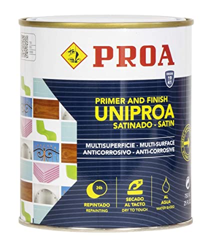 PROA Uniproa al agua. Blanco. 750ML. Imprimación multiadherente todoterreno.