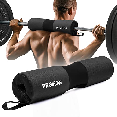 PROIRON Almohadilla Barra Gimnasio Protector, Almohadilla Protección para Cuello y Hombros, para Sentadillas y Empuje de Cadera, para Ejercicios en Casa y en Gimnasio, Entrenamiento de Fuerza y Pesas