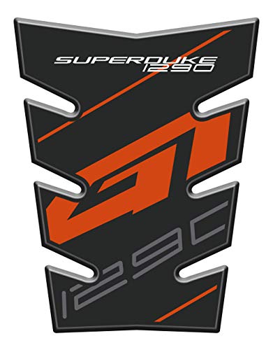 Protector adhesivo resinado efecto 3D compatible con K T.M. SuperDuke 1290 GT v1