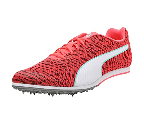 PUMA evoSPEED Star 6, Zapatillas de Atletismo, Hombre, Ignite Pink-Puma White-Puma Black, 41 EU