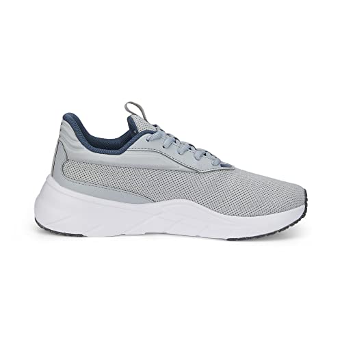 PUMA Lex Better Wn's, Zapatillas de gimnasio, Mujer, Platinum Gray-Light Lime, 38.5 EU