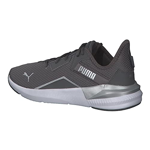 PUMA Platinum Shimmer Wn's, Zapatillas de gimnasio, para Mujer, Gris (CASTLEROCK-Metallic Silver), 37.5 EU