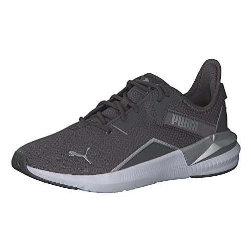 PUMA Platinum Shimmer Wn's, Zapatillas de gimnasio, para Mujer, Gris (CASTLEROCK-Metallic Silver), 37.5 EU