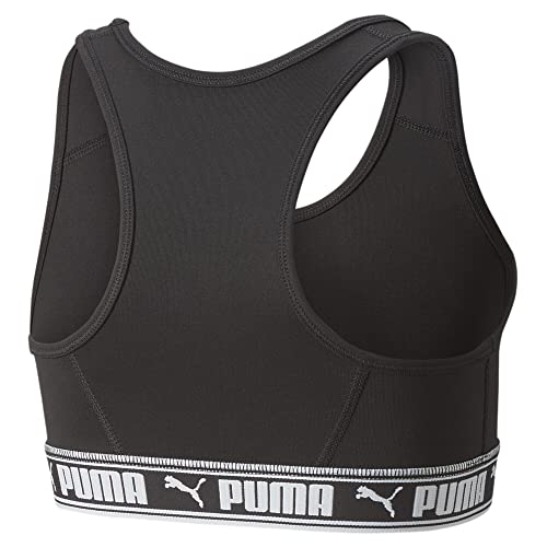 PUMA Sujetador Fuerte G Top de Ropa Interior, Niñas, Negro Black, 164