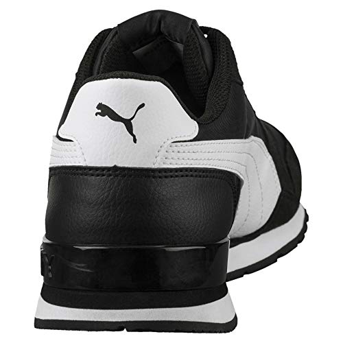 PUMA Unisex Adults' Fashion Shoes ST RUNNER V2 NL Trainers & Sneakers, PUMA BLACK-PUMA WHITE, 45