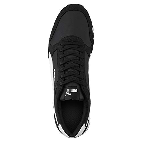 PUMA Unisex Adults' Fashion Shoes ST RUNNER V2 NL Trainers & Sneakers, PUMA BLACK-PUMA WHITE, 45