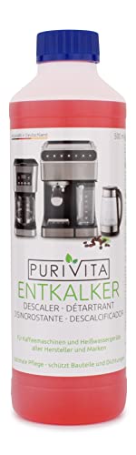 Purivita - Descalcificador Universal para cafeteras superautomáticas -para todas las marcas 500ml