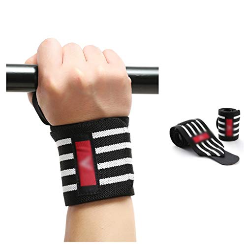 Queen Boutiques Fitness Pulseras Hombres Y Mujeres Deportes Entrenamiento Anti-esguince Levantamiento de Pesas Levantamiento de Pesas Protección de presión Guantes de muñeca (Color : C)