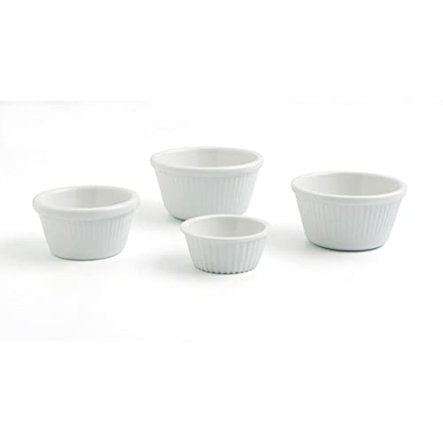 QUID PROFESSIONAL Ramekin Red.Melam 7X7X3,5 BL QP, Único, Estándar