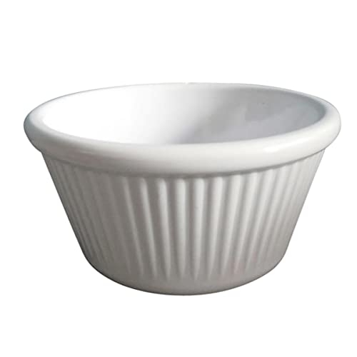 QUID PROFESSIONAL Ramekin Red.Melam 7X7X3,5 BL QP, Único, Estándar