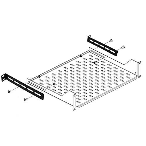 RackMatic - Pestañas metálicas de 145mm para rack 19"