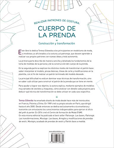 Realizar patrones de costura. Cuerpo de la prenda: Construcción y transformación (TENDENCIAS JUVENILES)