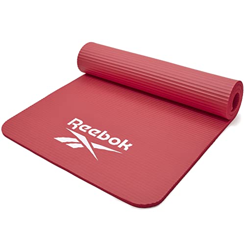 Reebok Alfombra de entrenamiento-15mm-Rojo, Unisex-Adult, Rojo, 15 mm