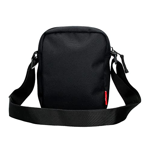 Reebok Andover Bandolera Negro 17x21x7 cms Poliéster