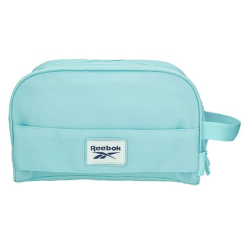 Reebok ANN Estuche Doble Azul 26x16x12 cms Poliéster