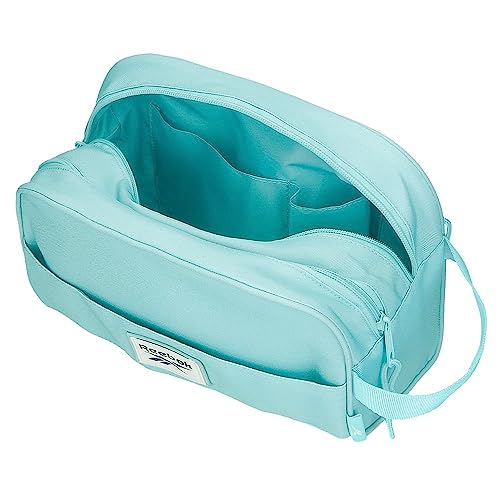 Reebok ANN Estuche Doble Azul 26x16x12 cms Poliéster