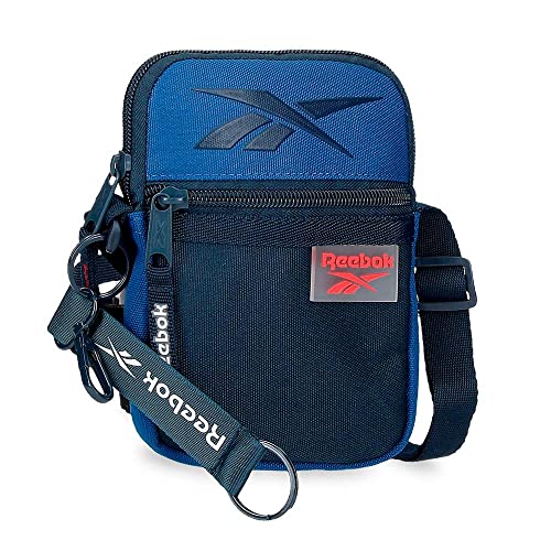 Reebok Atlantic, Accesorio De Viaje Neceser Niños, Azul (Blue), Bandolera Pequeña