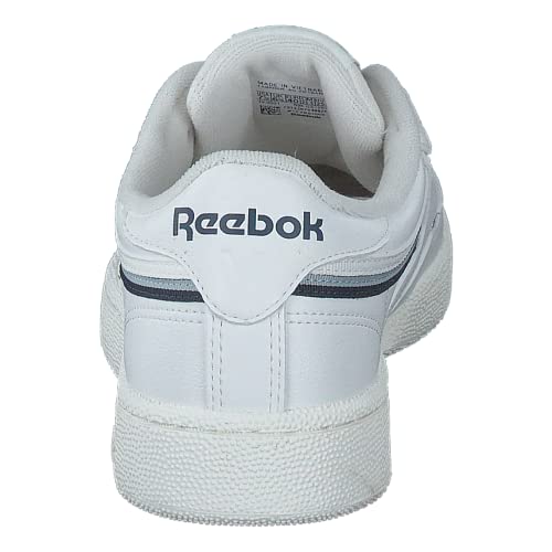 Reebok Club C 85 Vegan, Zapatillas Hombre, Chalk/Gable Grey/Vector Navy, 43 EU