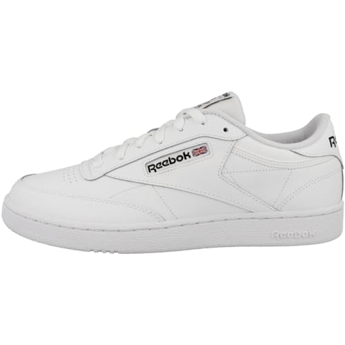 Reebok Club C 85, Zapatillas Hombre, Blanco (ftwr white/ftwr white/core black), 40 EU