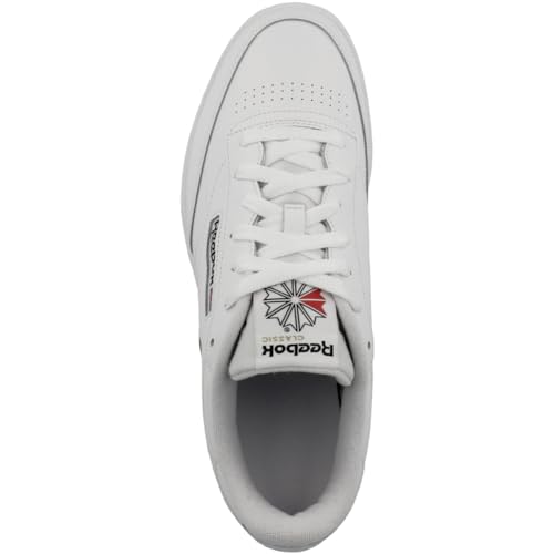 Reebok Club C 85, Zapatillas Hombre, Blanco (ftwr white/ftwr white/core black), 42 EU