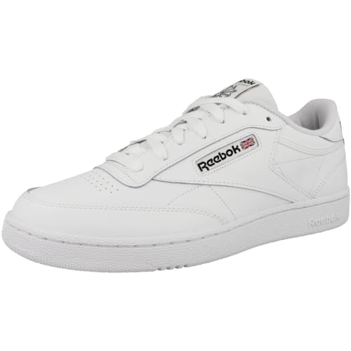 Reebok Club C 85, Zapatillas Hombre, Blanco (ftwr white/ftwr white/core black), 42 EU