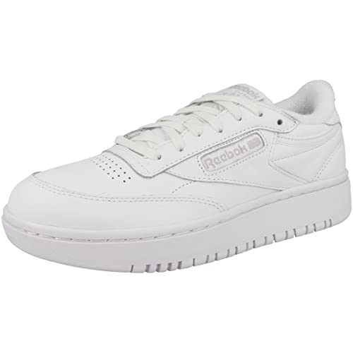 Reebok Club C Double, Zapatillas Mujer, FTWR White/FTWR White/Cold Grey 2, 42.5 EU