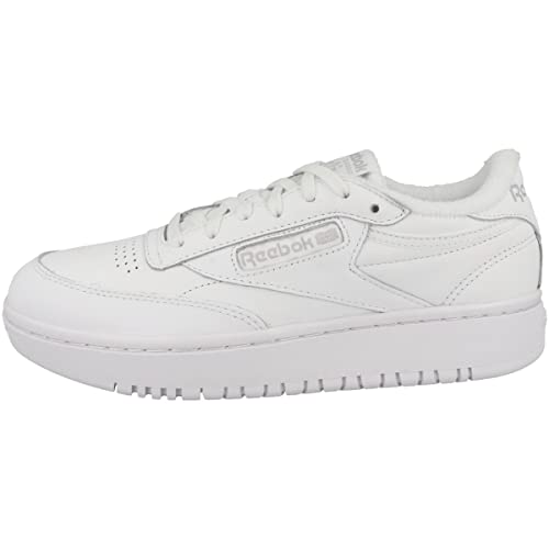 Reebok Club C Double, Zapatillas Mujer, FTWR White/FTWR White/Cold Grey 2, 42.5 EU