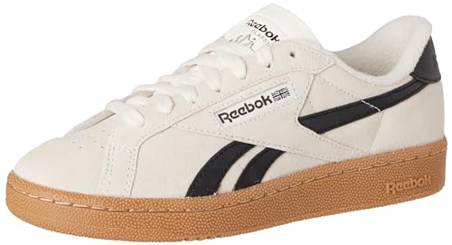 Reebok Club C Grounds UK, Zapatillas Unisex Adulto, Chalk/Core Black Rubber Gum-04, 42 EU