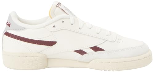 Reebok Club C Revenge, Zapatillas Hombre, Chalk Classic Maroon F23 Pure Grey 3, 45.5 EU