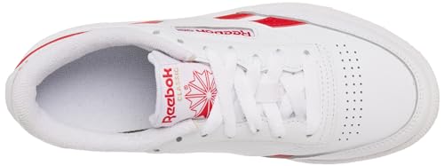 Reebok Club C Revenge, Zapatillas Unisex Adulto, FTWR White Vector Red FTWR White, 42 EU