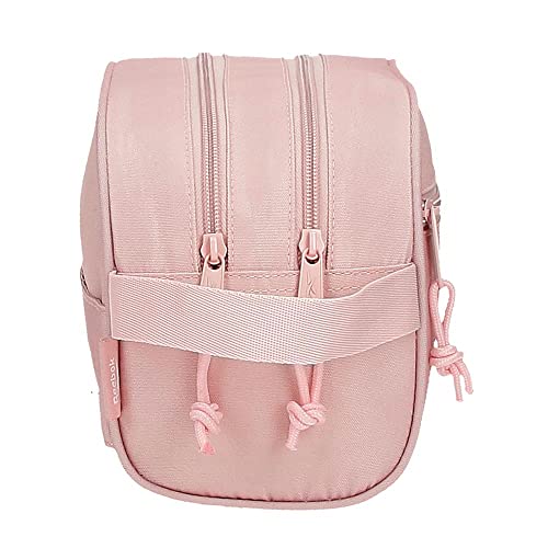 Reebok Glen, Accesorio De Viaje Neceser Niñas, Rosa (Pink), Neceser Dos Compartimentos Adaptable