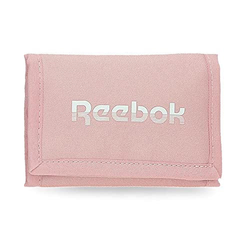 Reebok Glen Cartera con Monedero Rosa 13x8x2,5 cms Poliéster