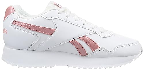 Reebok Glide Ripple Double, Zapatillas Mujer, Blanco Blanco Oro Rosa, 37.5 EU