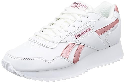 Reebok Glide Ripple Double, Zapatillas Mujer, Blanco Blanco Oro Rosa, 37.5 EU