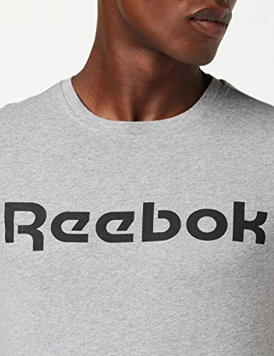 Reebok GS Linear Read tee Camiseta, Hombre, Brgrin, S