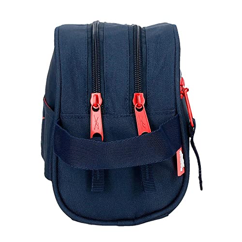 Reebok Lucia, Accesorio De Viaje Neceser Unisex Niños, Azul (Blue), Neceser Dos Compartimentos Adaptable