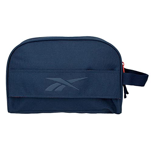 Reebok Lucia, Accesorio De Viaje Neceser Unisex Niños, Azul (Blue), Neceser Dos Compartimentos Adaptable