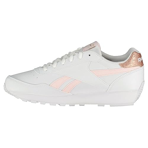 Reebok Rebobinado, Zapatillas Mujer, Porcelana Blanca Rosa Oro Rosa, 39 EU