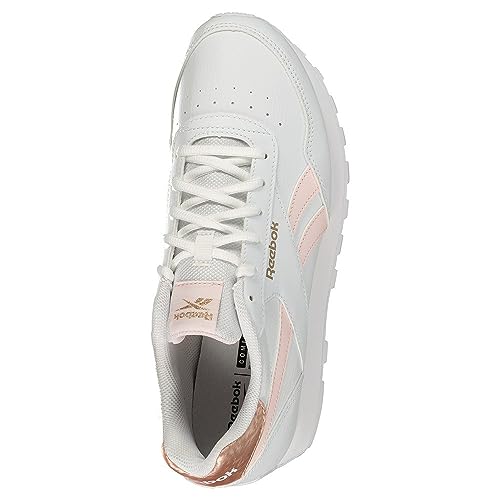 Reebok Rebobinado, Zapatillas Mujer, Porcelana Blanca Rosa Oro Rosa, 39 EU