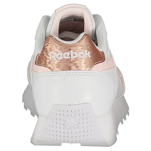 Reebok Rebobinado, Zapatillas Mujer, Porcelana Blanca Rosa Oro Rosa, 39 EU