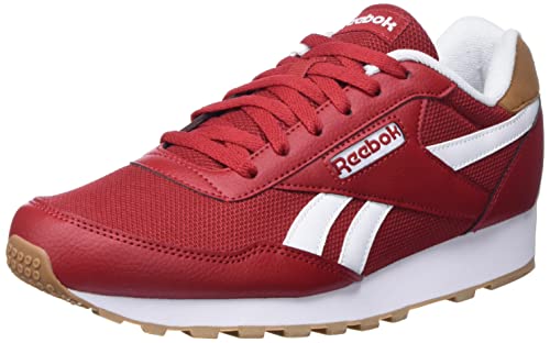 Reebok Rewind Run, Zapatillas Unisex Adulto, Flash Red Wild Brown FTWR White, 42 EU