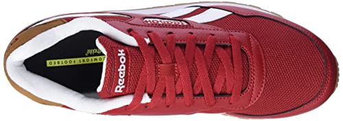 Reebok Rewind Run, Zapatillas Unisex Adulto, Flash Red Wild Brown FTWR White, 42 EU