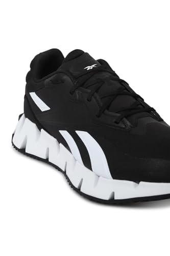 Reebok ZIG DYNAMICA 4, Zapatillas de Running Unisex Adulto, NEGBÁS/FTWBLA/NEGBÁS, 45 EU