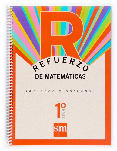 Refuerzo de matemáticas. ¡Aprende y aprueba! 1 ESO - 9788467513684 (SIN COLECCION)