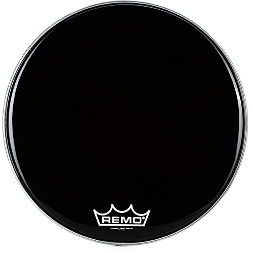 Remo Bajos, POWERMAX®, EBONY®, 24" de diámetro, MP