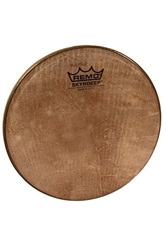 Remo Skyn Deep S Series Darbuka Escalera de 8 – 5/8 pulgadas de diámetro 8.3 pulgadas Collar – Pescado Piel Gráficos