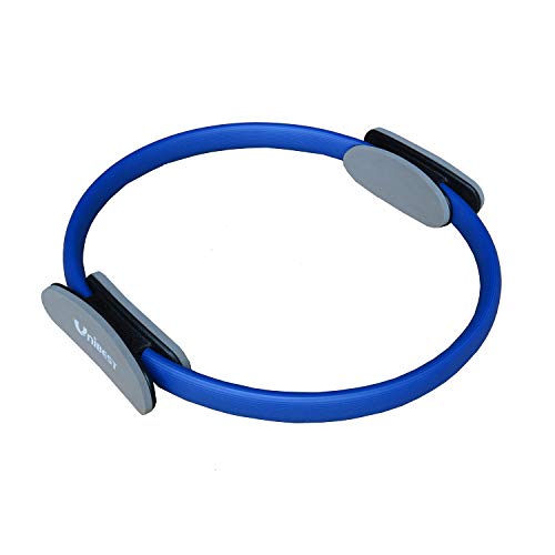 Resistencia de pilates yoga gimnasia Anillo Circle con 39 cm de diámetro, azul