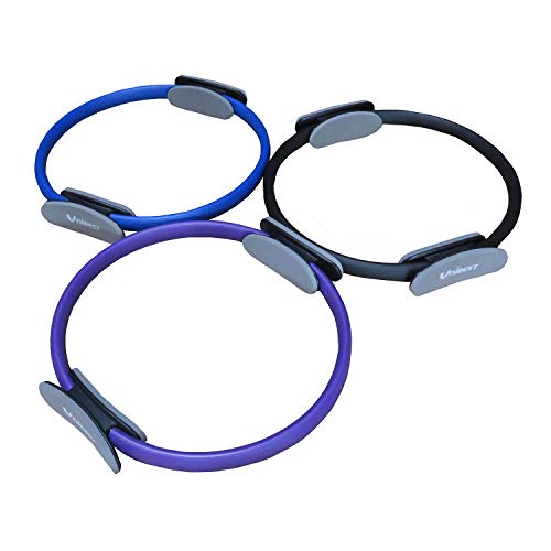 Resistencia de pilates yoga gimnasia Anillo Circle con 39 cm de diámetro, azul