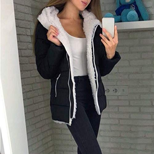 riou Mujer Sudadera Liquidación Venta Moda Invierno Espesar Abrigos Manga Larga Chaqueta Caliente Prendas de Vestir Suelta Tallas Grandes Jersey Ofertas